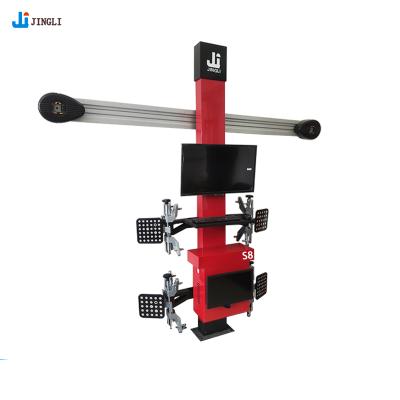 China Alignment Tools Hot Sale Used 3D Tire Two Computer Displays Four Wheel Alignment for sale