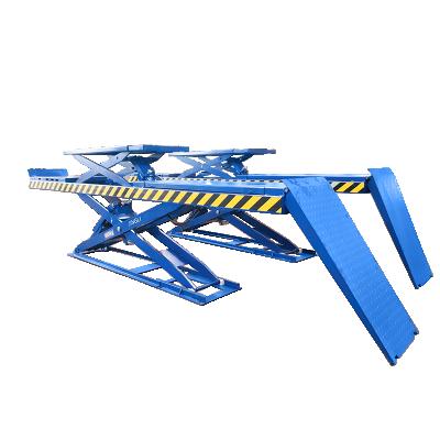 China Auto Vehicle Car Lift Ramp Scissor Car Lift 4tons Alignment Lift Tall 4T for sale