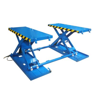 China Heavy Duty Truck Lift Car Repair Shop Truck Ramp Mobile Machine Workers Car Lift Hydraulic Jacks For Sale for sale