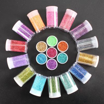 China Finger Nail Beauty 32 Jars Holographic Gold Fine Glitter Sprinkle Art Craft and Nail Supplies Glitter for Body Nail Face Hair Eyeshadow Lip Gloss for sale