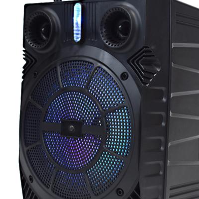 China Hot Selling TWS Promotion Aoxin Speaker Colorful LED Light Portable Rechargeable BT Speaker Wireless PA With LED Light for sale