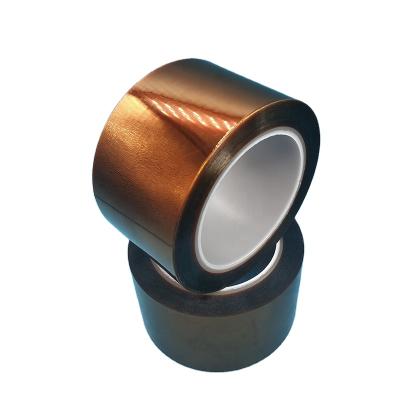 China Amber High Temperature Heat Resistance Polyimide Insulation Heat Resistant Tape for sale