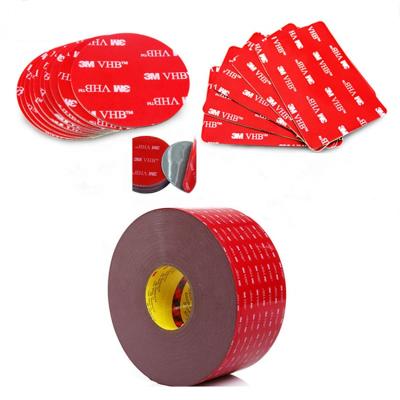 China VHB Waterproof Acrylic Foam Adhesive Tape Custom Die Cut Tape For Any Shape 3m Double Side Tape for sale