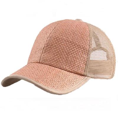 China JOINT Handmade Bamboo European Style 6 Panel Custom Baseball Cap for sale