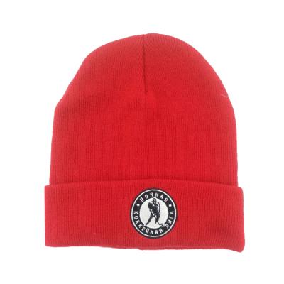 China JOINT Fashion Embroidery Custom Winter Beanie Knitted Hats for sale