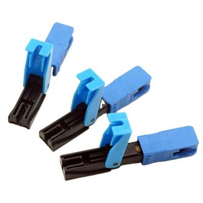 China FTTH FTTB FTTX Network FTTH Connector Fiber Optic Fast Connector Fiber Optic Fast Connector SC UPC for sale