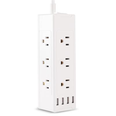 China Nice 9 Hole Multi-Function Power Socket US Expansion Plug 4USB Charging Standard Socket Residential/Multi-Purpose for sale