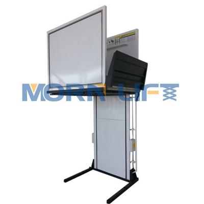 China Wheelchair Lift MORNING Electric Hydraulic Home Lift Vertical Wheelchair Platform Lift For Disabled for sale