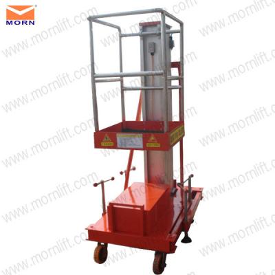 China Electric Aluminum Man Pusher 10m Small Pusher Machine for sale