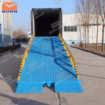 China Hotels 10 Ton Forklift Container Load Unload Ramp Equipment for sale