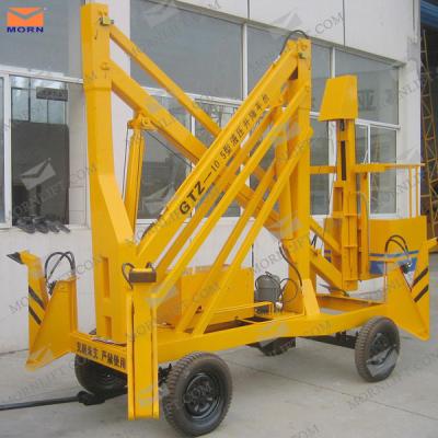 China Compact Hotels Boom Lift / Used Aerial Work Platform for sale