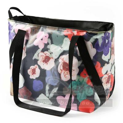 China Folding Printing Pattern Buying Customized Foldable Picnic Tote Bag Manufacturer for sale