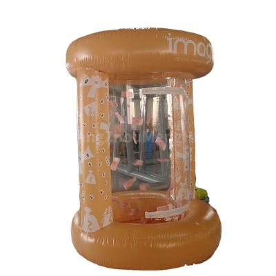 China Outdoor and Indoor Advertising Inflatable Catch Money Grabbing Machine for commercial for sale