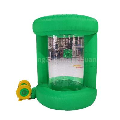 China Outdoor and Indoor Outdoor Customized Advertising Inflatable Catch Money Grabbing Machine Movable  for New Store Openning for sale