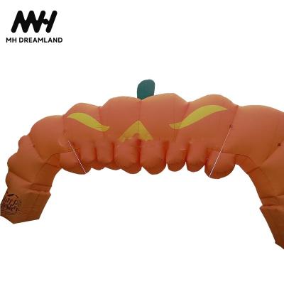 China Featival Decorations Hallowmas Inflatable Pumpkin Jack O'Lantern Light Head Ghost Nightmare Carnival for Outdoor Festival Decorations for sale