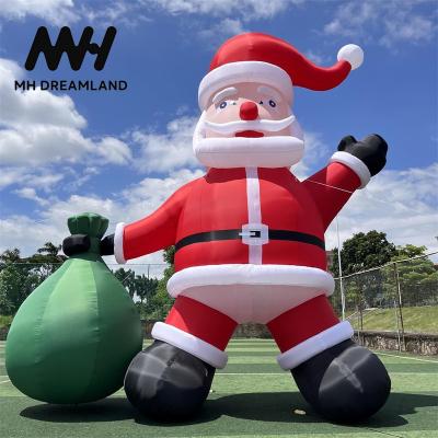 China Christmas Carnival Christmas Outdoor Festival Inflatable Santa Father Customized for Christmas Decorations Claus Cartoon Toy for sale