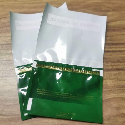 China Recyclable Resealable Clear Ziplock Envelope Custom Printed Tobacco Tote Roll Bag for sale