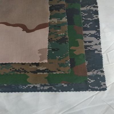 China Sustainable Polyester 80% Cotton 20% Camouflage Fabric For Soldier's Cloth for sale