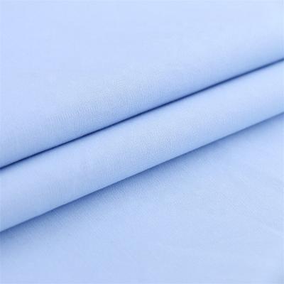 China Shrink-Resistant White Hotel Cotton Polyester Plain Weave Fabric TC Fabric White TC Fabric Rolls 90/10 96*72 47