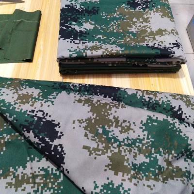 China 65% Polyester 35% Cotton Tc Ribstop Camouflage Print Waterproof Fabric Waterproof Use For Army Uniform Waterproof Camouflage Material for sale