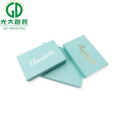 China Handmade Hot Selling Luxury Printed Paper Jewelry Box With Lid for sale