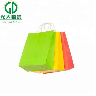 China 2018 Recyclable The Latest Custom Paper Shopping Bag With Handles for sale