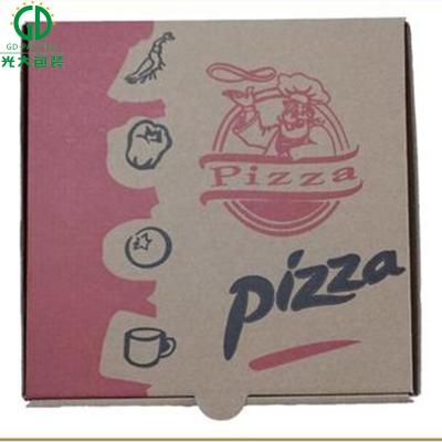 China Good price biodegradable b flute corrugated pizza box 8inch pizza box supplier in Cebu for sale