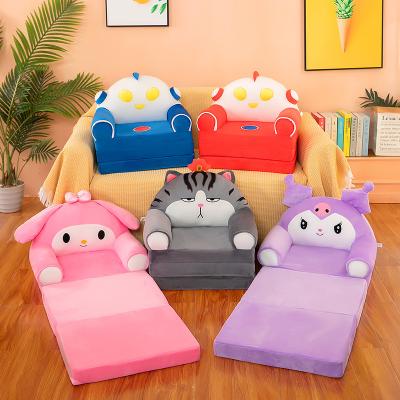 China Children's Foldable Children's Sofa Backrest Chair Children's Sofa Cartoon Baby Animal European Plush Seat Small Sofa for sale