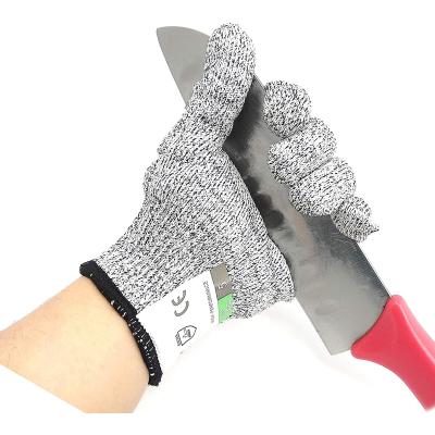 China High Performance Level 5 Protection Food Grade Cut Resistant Durable Cut Resistant Gloves for sale