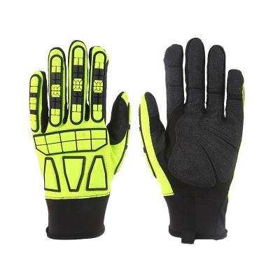 China Autumn Winter Breathable Oilproof Full Finger Shockproof Outdoor Sports Cycling Cycling Impact Gloves for sale