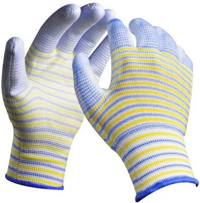 China Polyurethane Breathable Nylon PU Dipped Seam Palm Coated Fingertip High Grip Garden Work Gloves for sale