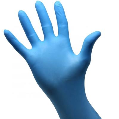 China Seamless Exam Nitrile Disposable Gloves 4 Mil Powder Nitrile Free 100% Pure Inventory for sale