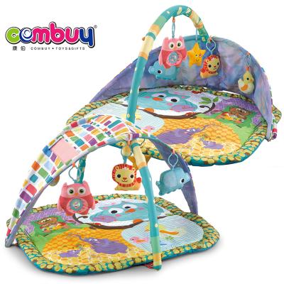 China Baby Crawling Mat Toy Canopy Baby Crawling Pad Activity Play Mat Educational Variable Toys Baby Crawling Mat for sale