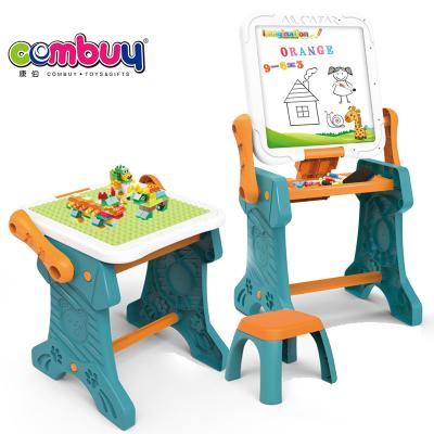 China The study of the drawing board desk building block children's registration table learning that drawing board desk building block children's registration table for sale