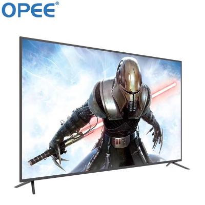 China Global mood television smart flat screen glass fhd tv 4k 43inch 50 55 75 inch lcd led tv with tempered glass for sale