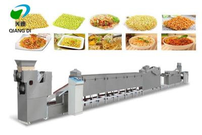 China stainless steel fried noodles production line/instant noodles making machine for sale