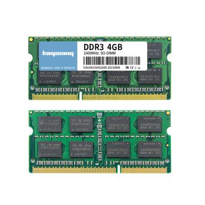 China KIMASING LAPTOP RAM MEMORY LAPTOP SODIMM GREEN BOARD 1.35V 1.5V DDR3 4G 1333 1600 for sale