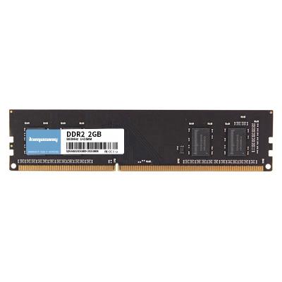 China Desktop KIMASING RAM can keep original logo IC logo DDR2 2G 800 UDIMM DESKTOP BLACK BOARD for sale