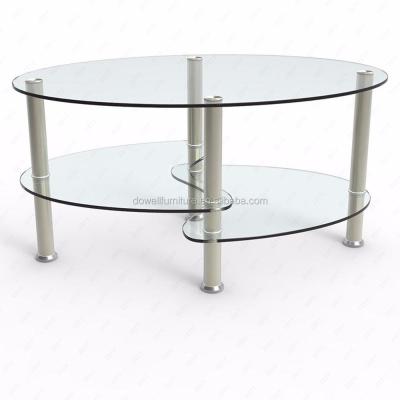 China Table side sofa office small coffee table sample design tempered glass table table for sale for sale