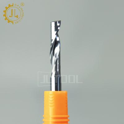 China CNC Machining Carbide End Mill Milling Aluminum Cut Milling Cutters Single Flute End Mill For ACP Aluminum Copper Cutting for sale