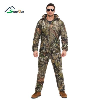 China USB Breathable Border Intelligent Electric Heating Outdoor Sports Warm Forest Camouflage Hunting Suit Customized for sale