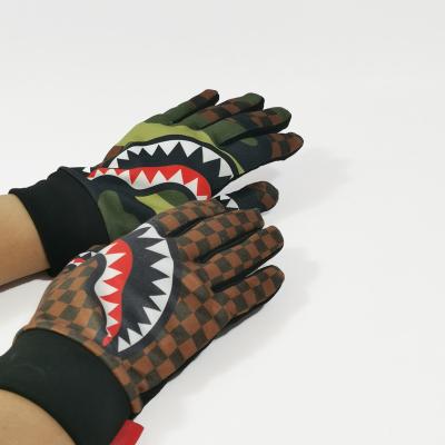 China High Quality Gym Protection Suntour Custom Printed Touch Screen Running Gloves Windproof And Waterproof for sale