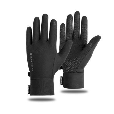 China Gym Protection Winter Running Cycling And Hiking Touch Screen Anti Slip Silicone And Heat Insulation Manufacturer Customized Gloves for sale