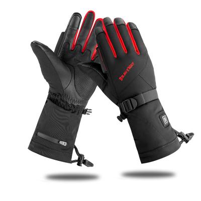 China 2020 Girl Fashion Sport Skiing Rechargeable Battery Heated Gloves for sale