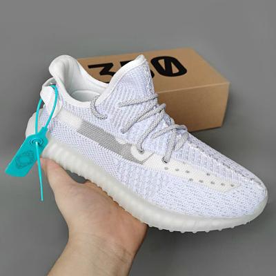 China Original brand Yeezy new high quality 2023 fashion trend 350 reflective color shoes men women knitting sports casual sneakers running shoes for sale