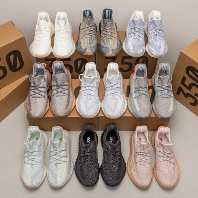 China 2023 Breathable New Design Custom Brand Original Custom Logo Reflective Men's Yeezy 350 Running Shoes Breathable Sneakers for sale