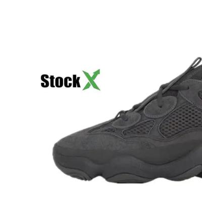 China Fashion trend 500 best quality OG TOPS service black shoes genuine leather ash gray yeezy casual yeezy sneakers with box for sale