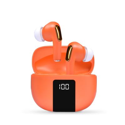 China Earbud Stereo Headphones LED Digital Display LED Digital Display Radio Waterproof Automatic Pairing Wireless Headphones for sale