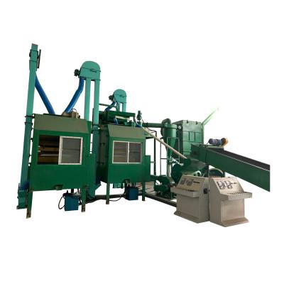 China Eco-friendly PCB Recycling Factory Motherboard Crushing And Separating Machinery / Scrap Computer Board Separating E-waste Recycling Line for sale