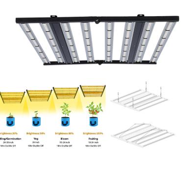 China Button Dimming Most Popular Panel 2022 Foldable Panel Led Grow Light Full Spectrum Dimmable for sale